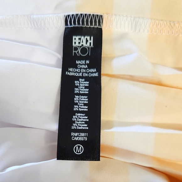 New!Beach Riot Bria Tennis Dress in White Sand. - Picture 15 of 16